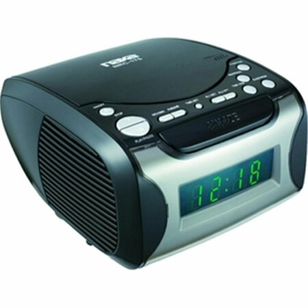 NAXA ELECTRONICS Naxa  Digital Alarm Clock with Digital Tuning AM-FM Radio and CD Player NA136637